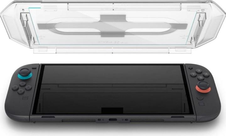 Immagine prodotto Spigen - Screen Protector Glas.tR EZ-FIT (2pack) - for Nintendo Switch 2 - Clear (Switch 2)
