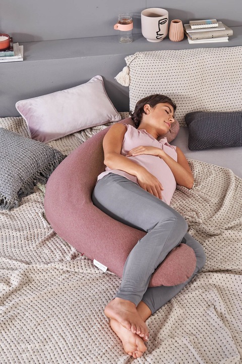 Produktbild Theraline Stillkissen "Das Original" mit Polyester Hohlfaser Füllung inkl. Bezug 190 cm (190 cm)