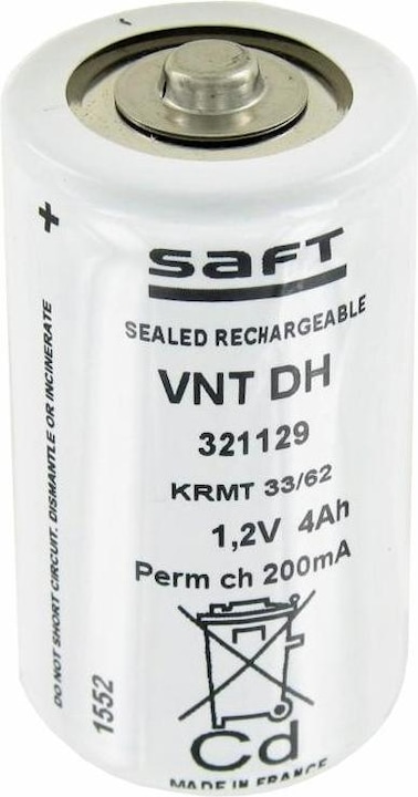 Produktbild Saft Akku VT D NiCd Mono (D, 4250 mAh)