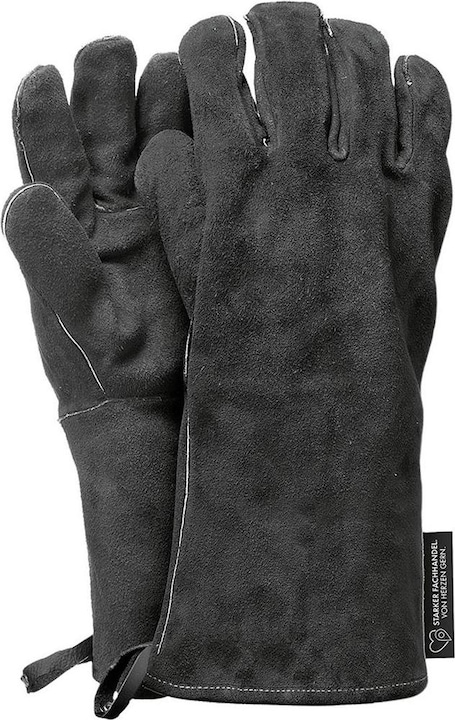 Produktbild Feuermeister Grillhandschuh Starker Fachhandel Leder grösse 10 schwarz 1Paar (Leder)