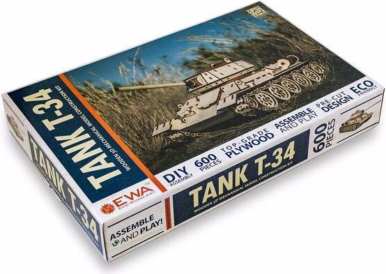 Immagine prodotto Eco Wood Art Carro armato russo T34