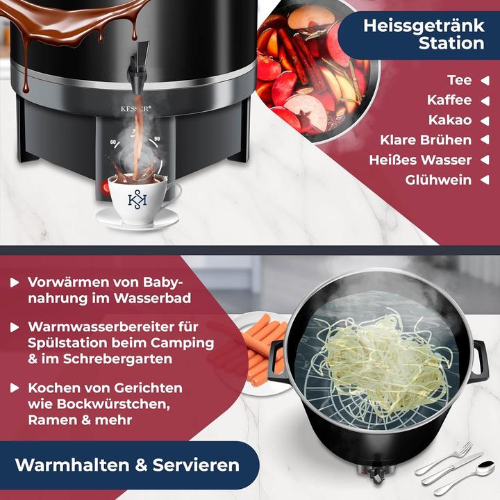 Produktbild Kesser Einkochautomat mit Temperaturregelung und Zubehörset (27 l)