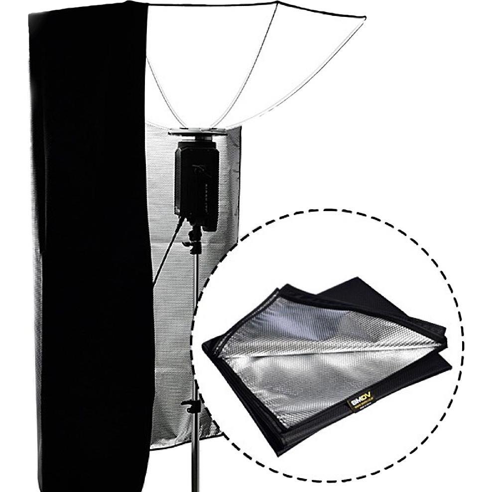 SMDV Light Control Curtain voor Flip Bounce 44, Softbox + Reflektor