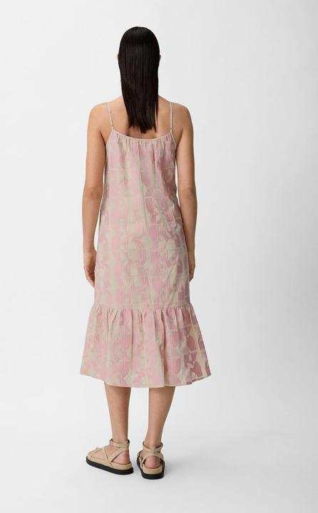 Actual product image Comma Kleid Spaghettikleid mit Logo-Muster (38)