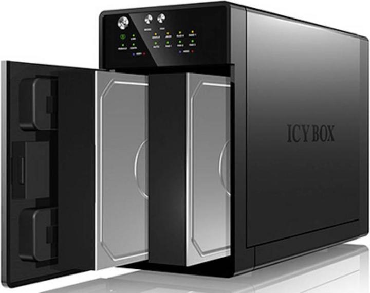 Actual product image Icy Box Raidsonic external dual RAID system for 3.5" SATA I (3.5")