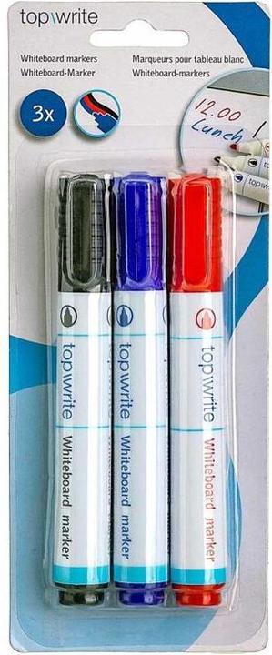 Image du produit Topwrite Marqueurs pour tableaux blancs (Multicolore, 1.50 mm, 3 x)