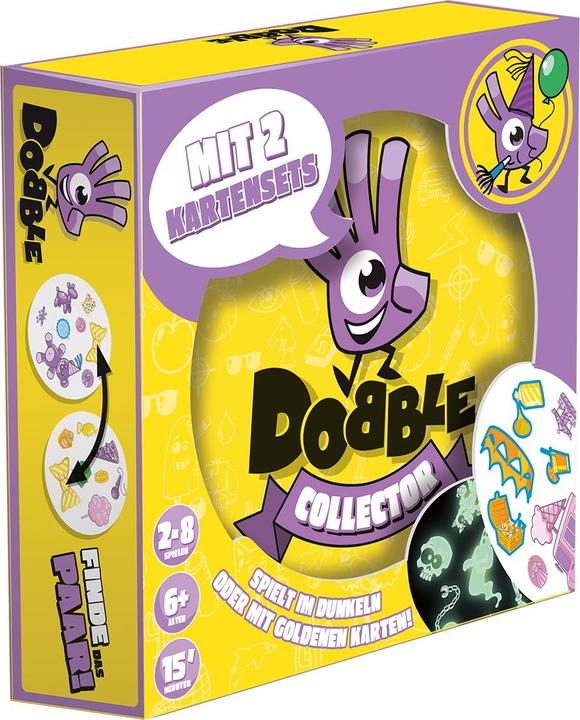 Productafbeelding Asmodée ZYGD0020 - Dobble Collector, kaartspel, voor 2-8 spelers, vanaf 6 jaar (DE editie) (Duits)