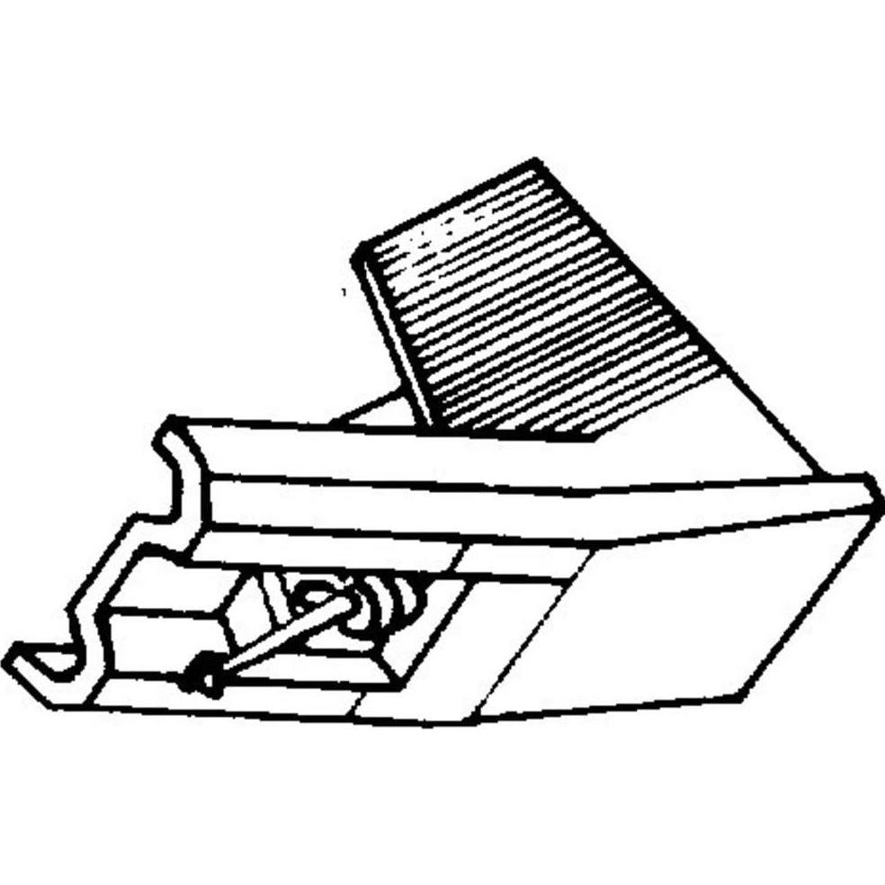 No Name Puntina per giradischi HiFi ATN 3472 P DT 45 (Ritiri), Accessori per giradischi