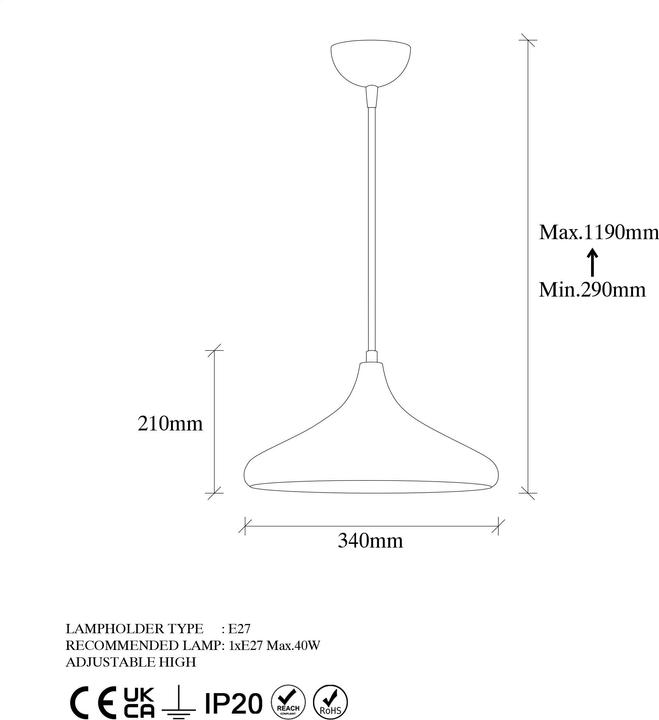 Produktbild Opviq Eva (E27)