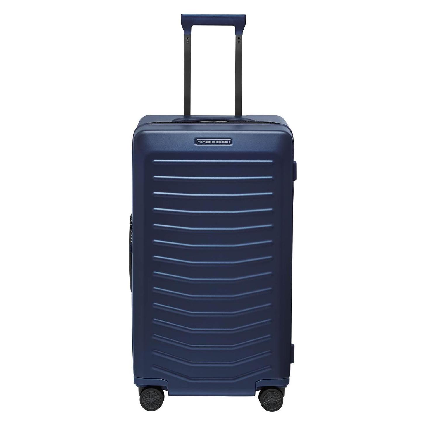 Porsche Design, Koffer, Trolley + Koffer Roadster 4W Trunk M, Blau, (117 l)