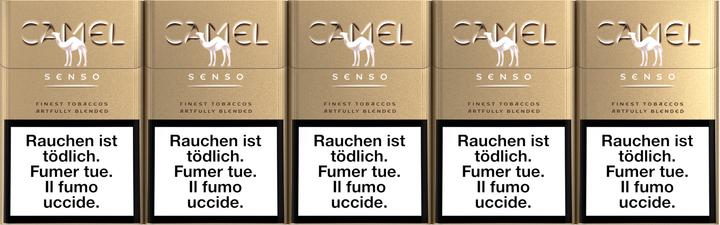 Actual product image Camel Senso Gold Box (10 pcs.)