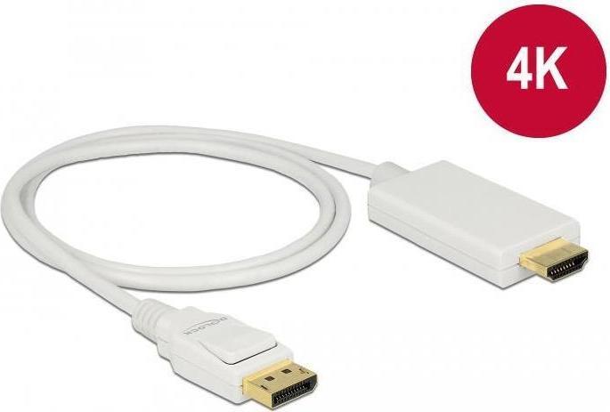Produktbild Delock DisplayPort — HDMI (Typ A) (1 m, DisplayPort, HDMI, 1.1)
