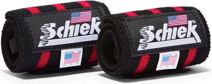 Actual product image Schiek Wrist bandages 1112 BLACK (One size)