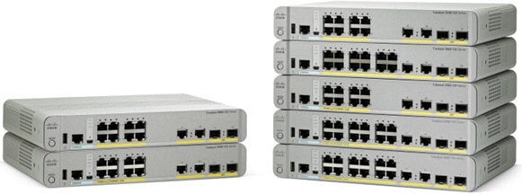 Actual product image Cisco Catalyst 3560-CX (12 Ports)