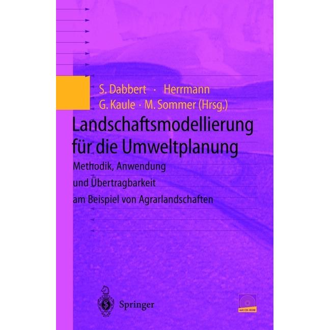 Landschaftsmodellierung für die Umweltp, Fachbücher von Michael Sommer, Sylvia Herrmann, Stephan Dabbert, Giselher Kaule