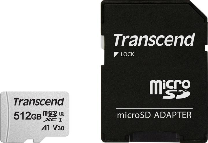 Produktbild Transcend USD300S (512 GB, microSDXC, U3, UHS-I)