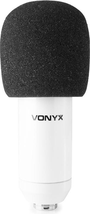 Image du produit Vonyx Microphone à condensateur CMS300W Studio Set Blanc
