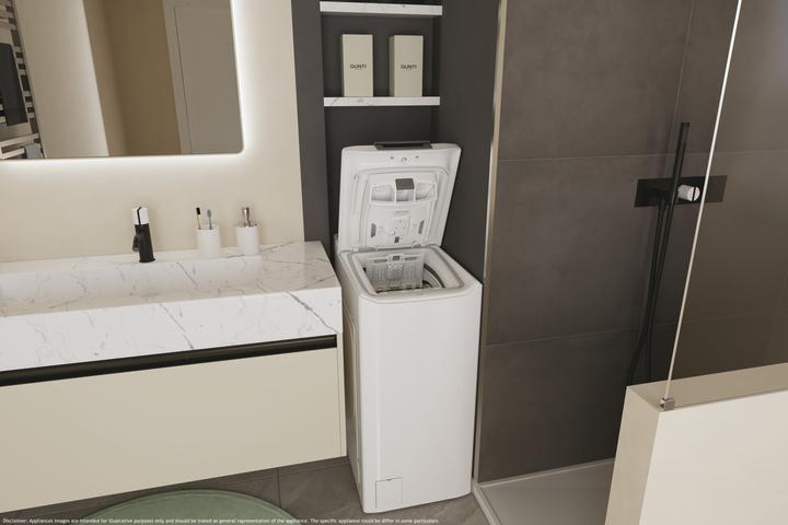 Actual product image Hoover Waschmaschine mit Top-Loader, 7 Kg, 1400 (7 kg, Upwards)