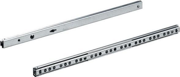 Image du produit Hettich Schubladenschiene Teilauszug 250-410 mm verzinkt 9136693 2 Stück