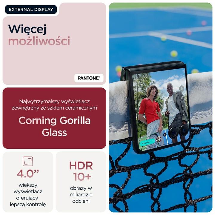 Image du produit Motorola Razr 60 Ultra (512 Go, Pantone Rio Red, 6.96", SIM + eSIM, 5G)