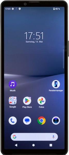 Actual product image Sony Xperia 10 V (128 GB, Black, 6.10", SIM + eSIM, 5G)