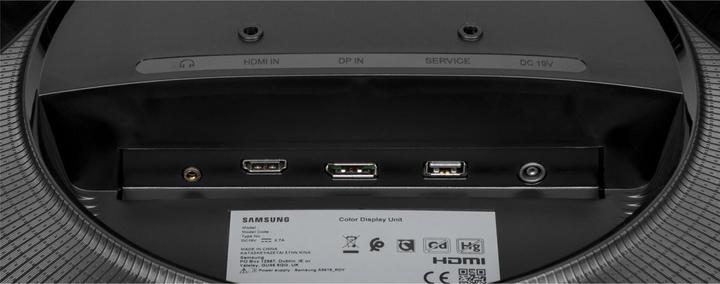 Actual product image Samsung Odyssey G5 C32G54TQBU (2560 x 1440 pixels, 32")