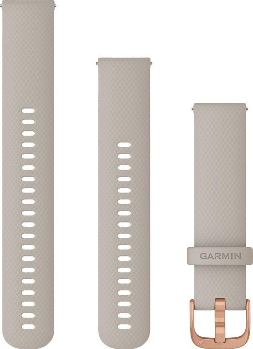Image du produit Garmin changement rapide (20 mm, Silicone, style vivomove, Vivoactive 3, Vivomove HR, Forerunner 645, Venu, vivomove 3)