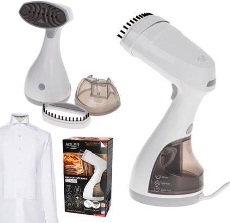 Image du produit Adler Nettoyeurs à vapeur Nettoyeurs à vapeur pour vêtements | AD 5042 | Portatif | 1500 W | 0,3 L | 23 (1500 W, 27 g/min)