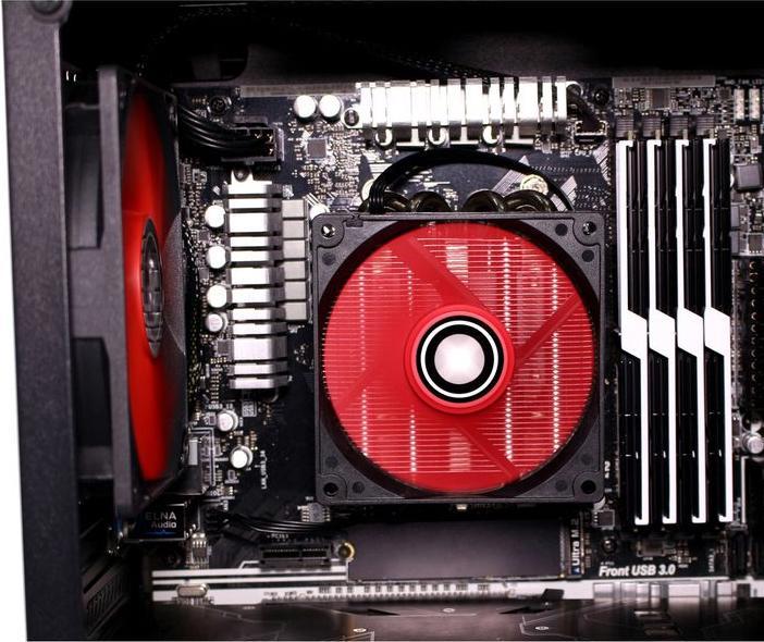 Actual product image Xilence AMD, 600-2200 ± 10% RPM, 65.4 CFM, 14 - A (55 mm)
