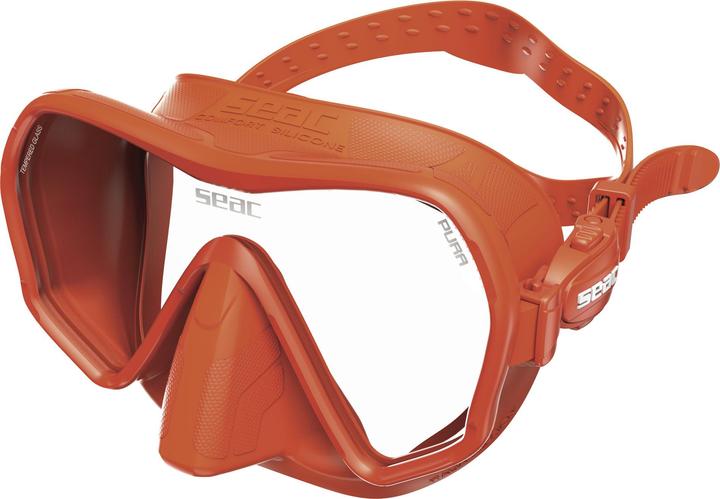 Actual product image Seac Maske Pura Antifog S/Or Orange