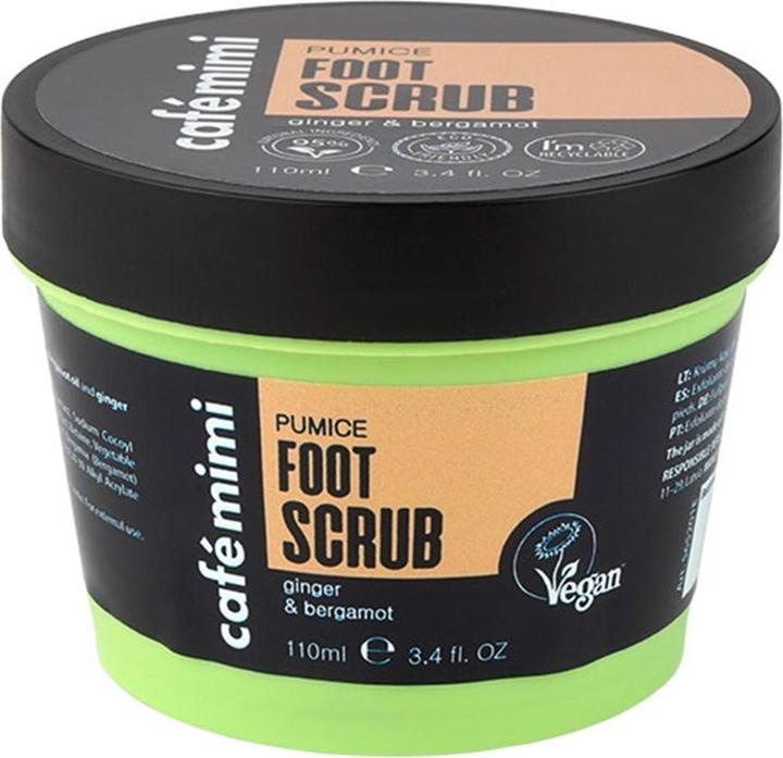 Immagine prodotto Natura Siberica Scrub esfoliante per piedi Cafe Mimi di 110ml - Pomice di zenzero (110 ml)