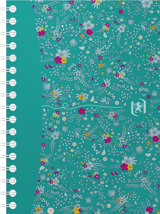 Image du produit Oxford FORME FLORAL - Bloc-notes (A6, Quadrillé)