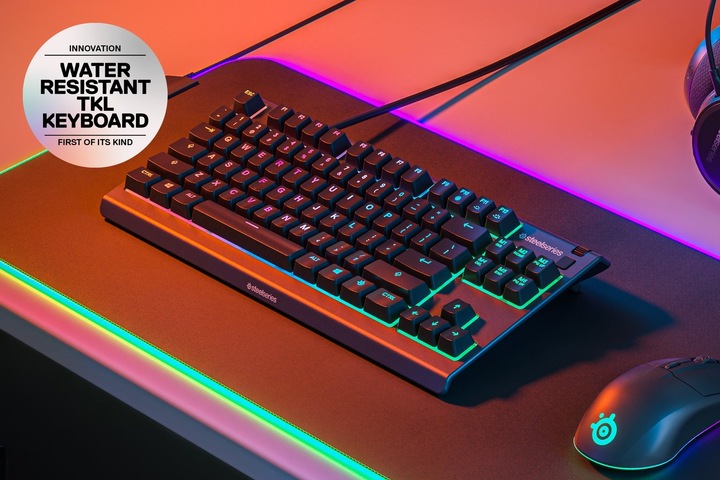 Actual product image SteelSeries Apex 3 TKL (DE, Cable)
