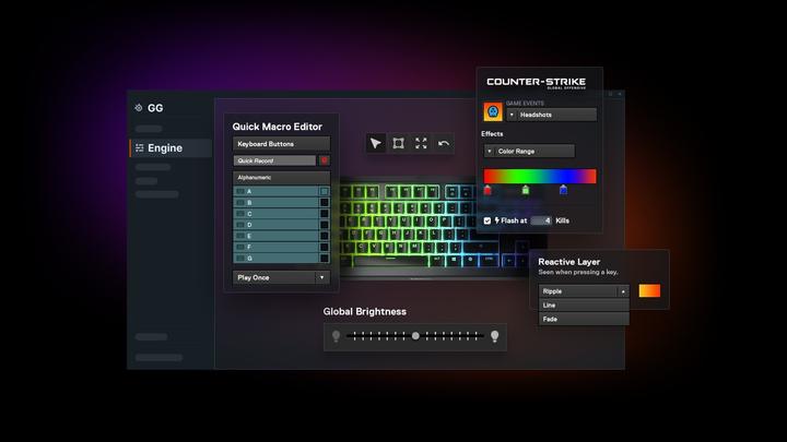 Actual product image SteelSeries Apex 3 TKL (DE, Cable)
