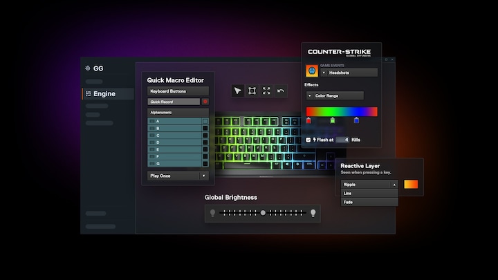 Actual product image SteelSeries Apex 3 TKL (DE, Cable)
