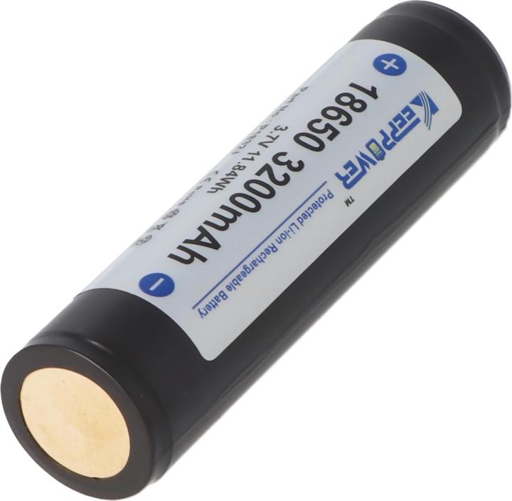 Produktbild Keeppower Akku 18650, PCB geschützt (1 Stk., 18650, 3200 mAh)
