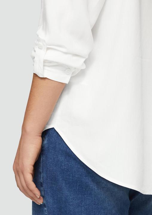 Immagine prodotto S.Oliver Bluse Viskosebluse mit Turn-up und aufgesetzten Taschen (48)