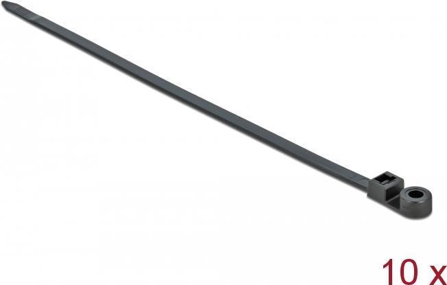 Produktbild Delock Cable Tie with Fastening Eyelet (300 mm, 10 Stk.)