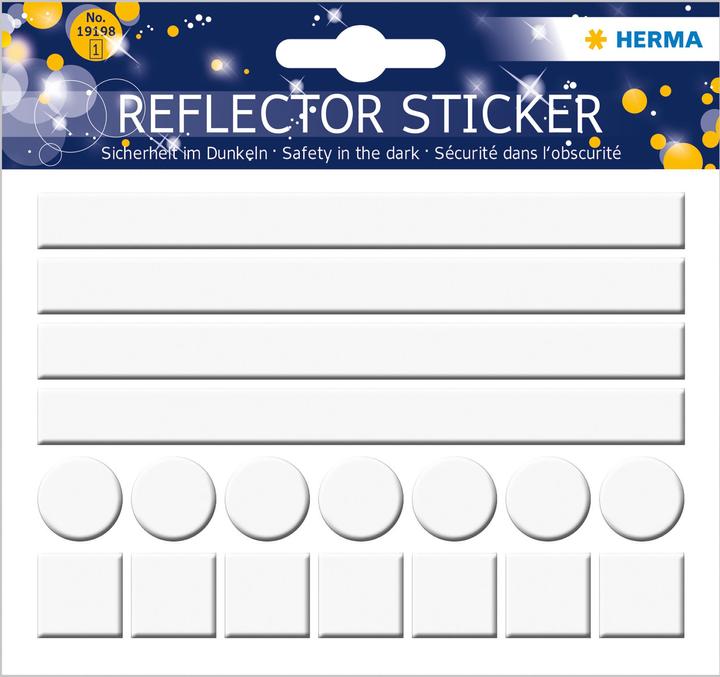 Actual product image HERMA Reflector stickers