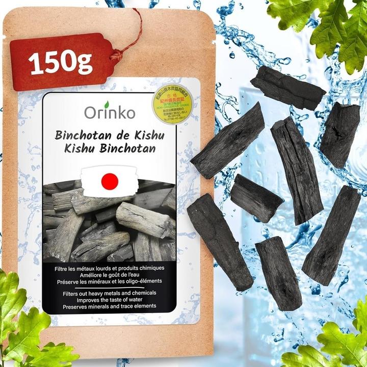 Actual product image Orinko Japanese Binchotan activated carbon Wakayama