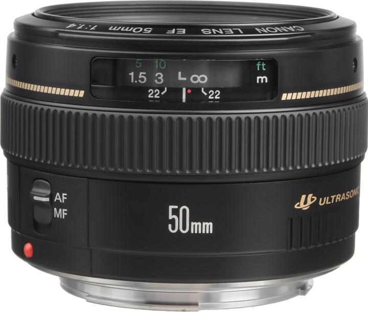 Actual product image Canon EF 50mm f/1.4 USM - (EU) (Canon EF, full size)