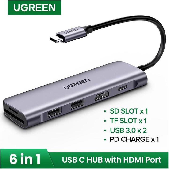 Produktbild Ugreen CM195 (USB-C, 6 Ports)