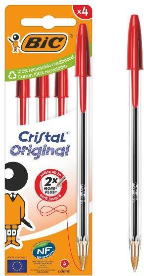 Immagine prodotto Bic Cristal Original biros rosso (4x)