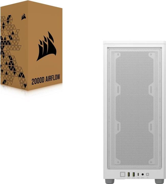 Immagine prodotto Corsair 2000D AIRFLOW Bianco (Mini-ITX)