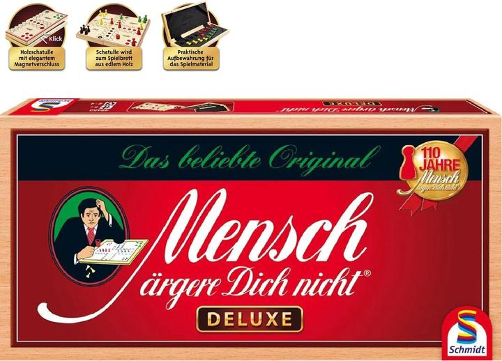 Image du produit Schmidt Spiele L'homme ne s'embête pas Deluxe (f) (Allemand)
