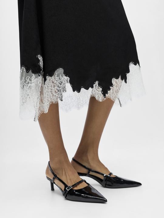 Produktbild Object Langer Spitzen Rock (40)