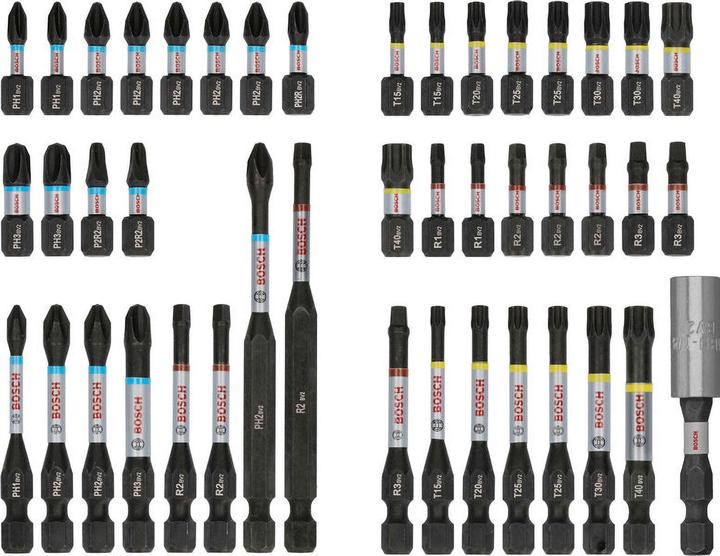 Image du produit Bosch Professional Zubehör PRO Impact Schrauberbit-Set (Clé Allen)