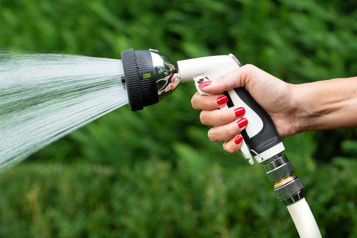 Actual product image Gartec AQUAJET water gun 4-fold white