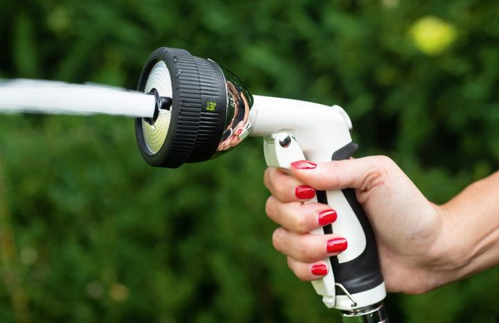 Actual product image Gartec AQUAJET water gun 4-fold white