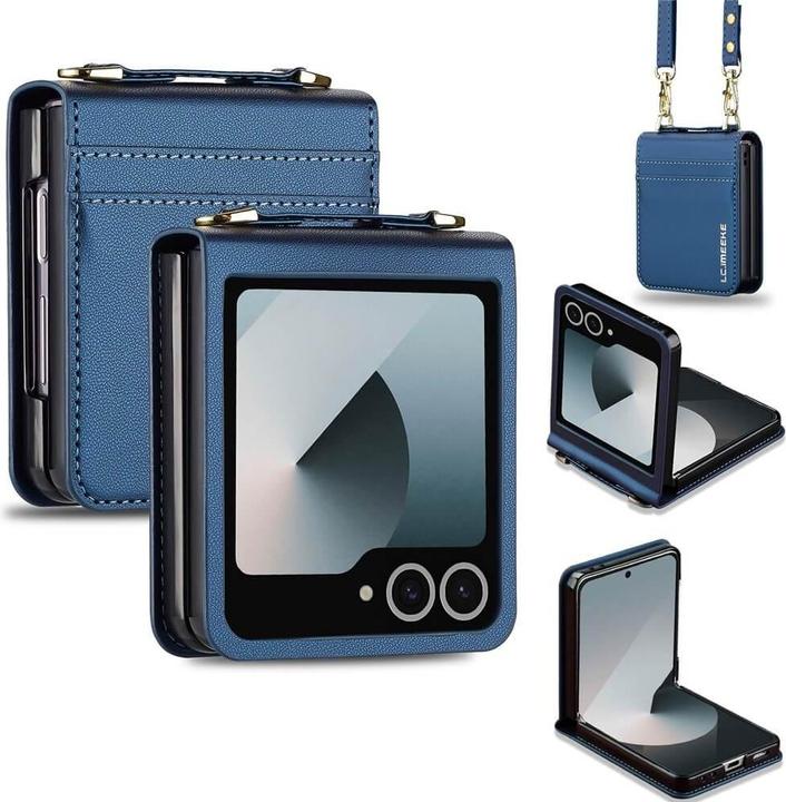 Produktbild LC.Imeeke L1 Series Leder Etui Hülle (Samsung Galaxy Z Flip7)